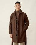 Lands Fashion - Manav | Textured Belted Coat Men
