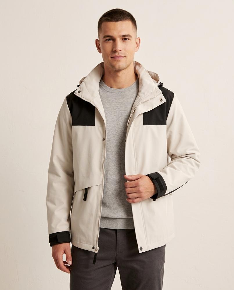 Lands Fashion - Lysin | Water-Repellent Color-Block Jacket Men