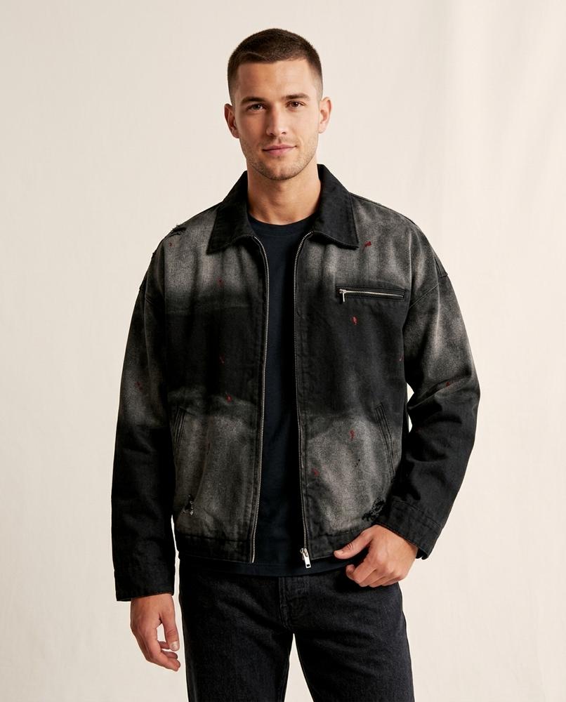 Lands Fashion - Nenav | Washed Zip-Up Jacket Men