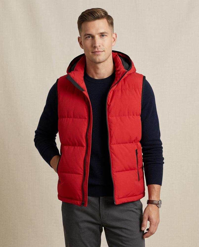 Lands Fashion - Yoran | Padded Hooded Vest Men