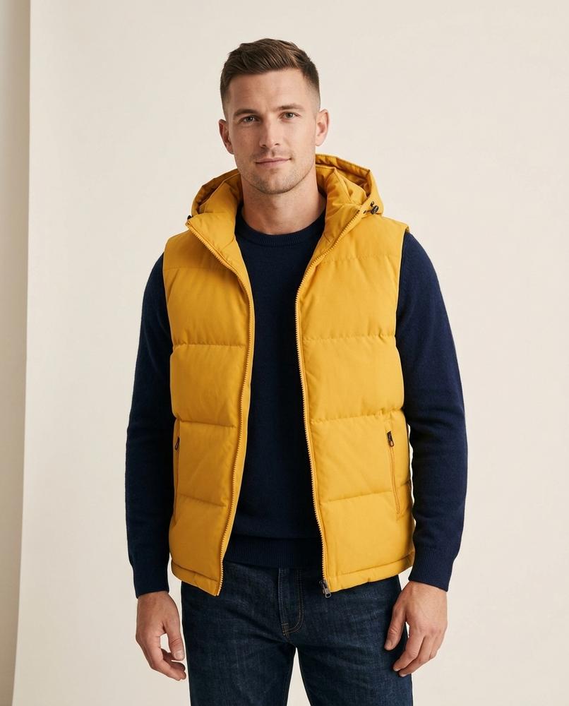 Lands Fashion - Yoran | Padded Hooded Vest Men