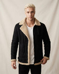 Lands Fashion - Casin | Sherpa-Lined Asymmetrical Jacket Men