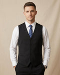 Lands Fashion - Lytal | Single-Breasted Slim-Fit Vest Men