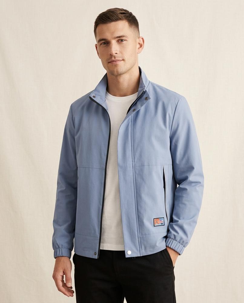 Lands Fashion - Seken | Zip-Up Stand-Collar Jacket Men