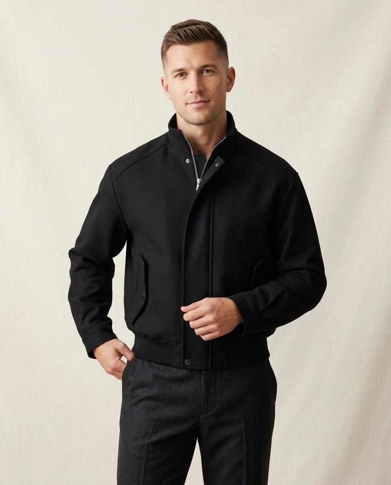 Lands Fashion - Zaven | Zip-Up Stand-Collar Jacket Men