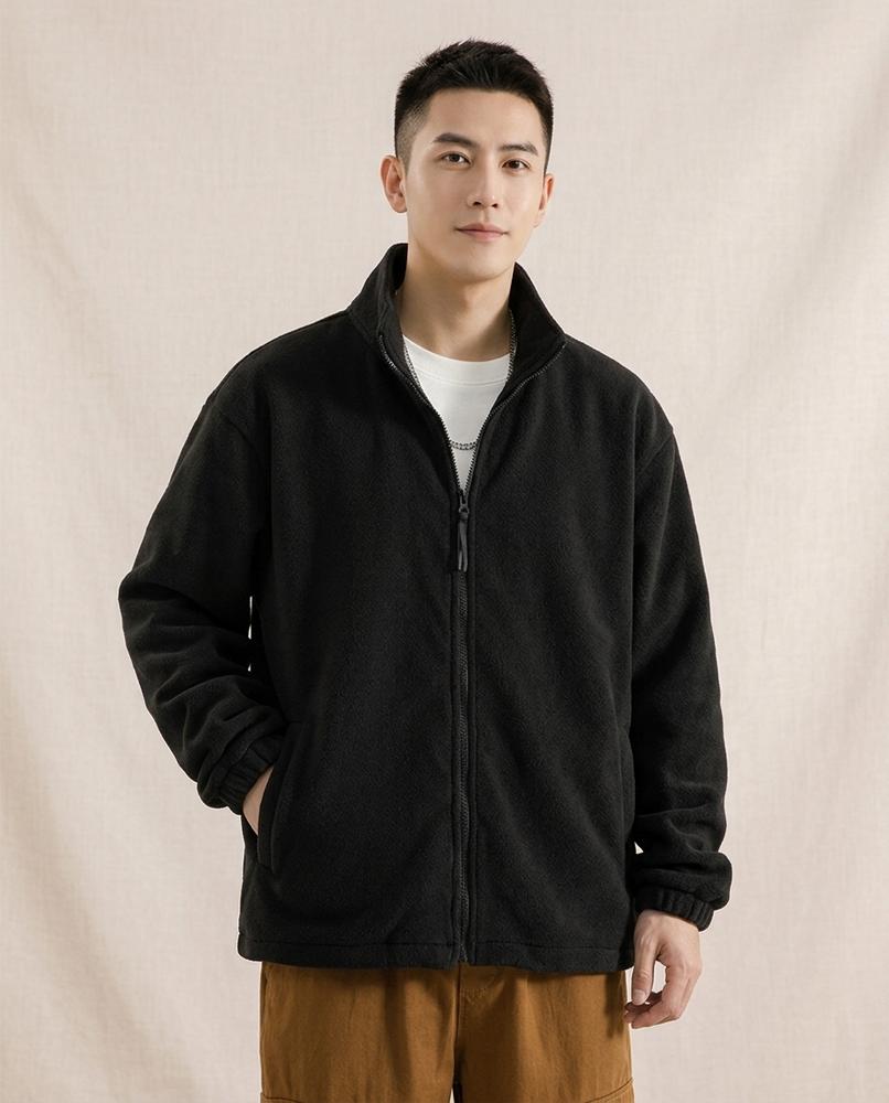 Lands Fashion - Tinor | Zip-Up Fleece Jacket Men