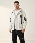 Lands Fashion - Visol | Hooded Textured Suit Men