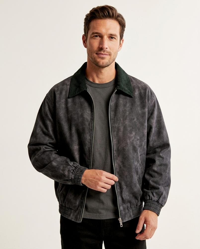 Lands Fashion - Lomel | Washed Corduroy-Collar Jacket Unisex