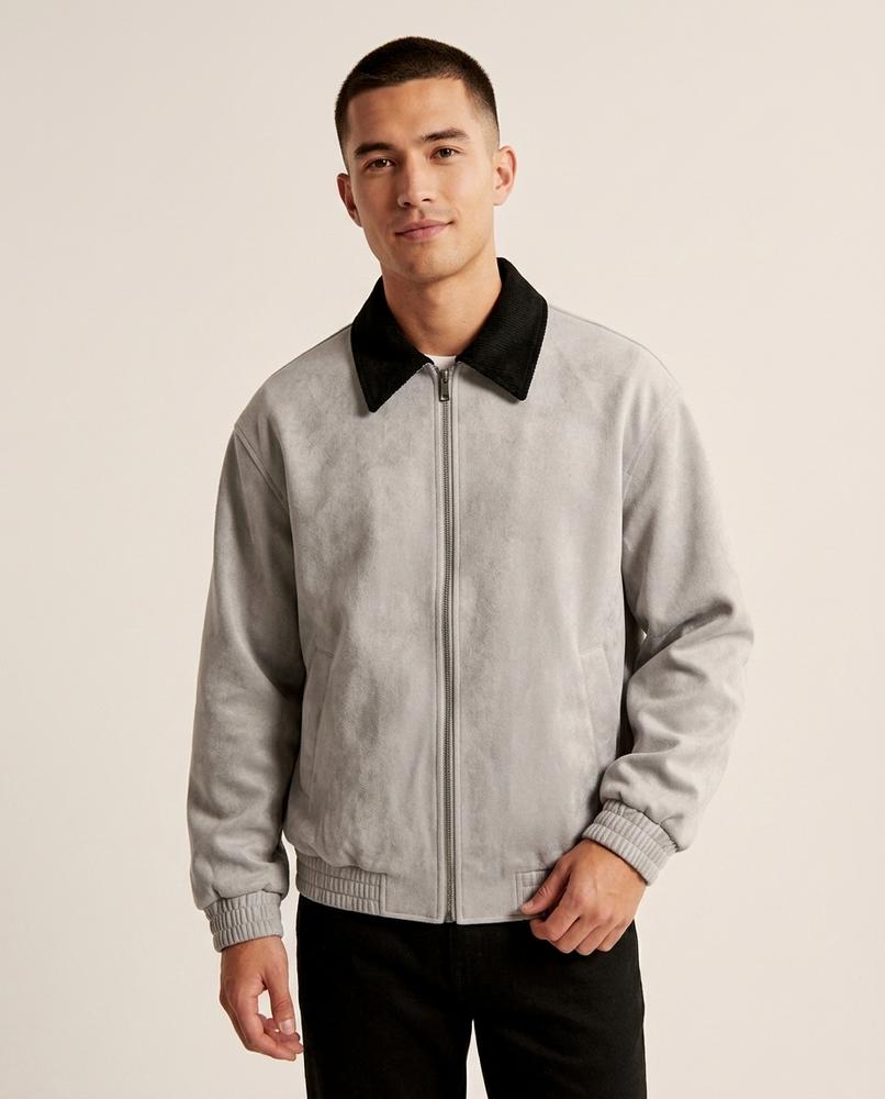 Lands Fashion - Lomel | Washed Corduroy-Collar Jacket Unisex