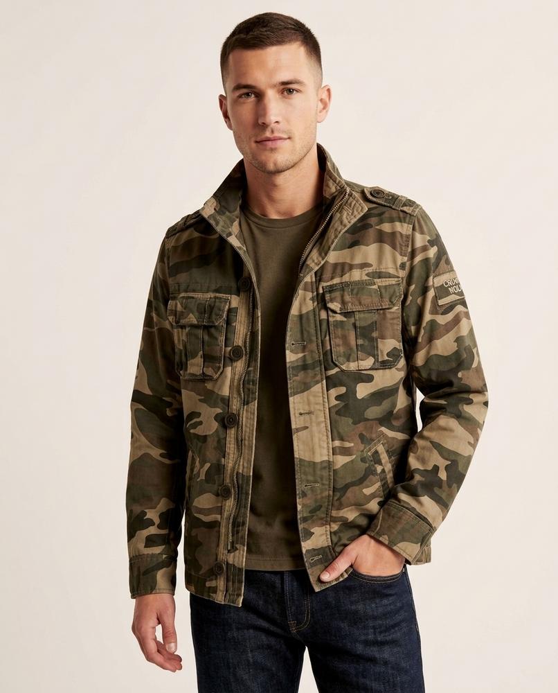Lands Fashion - Elral | Cotton Stand-Collar Jacket Men
