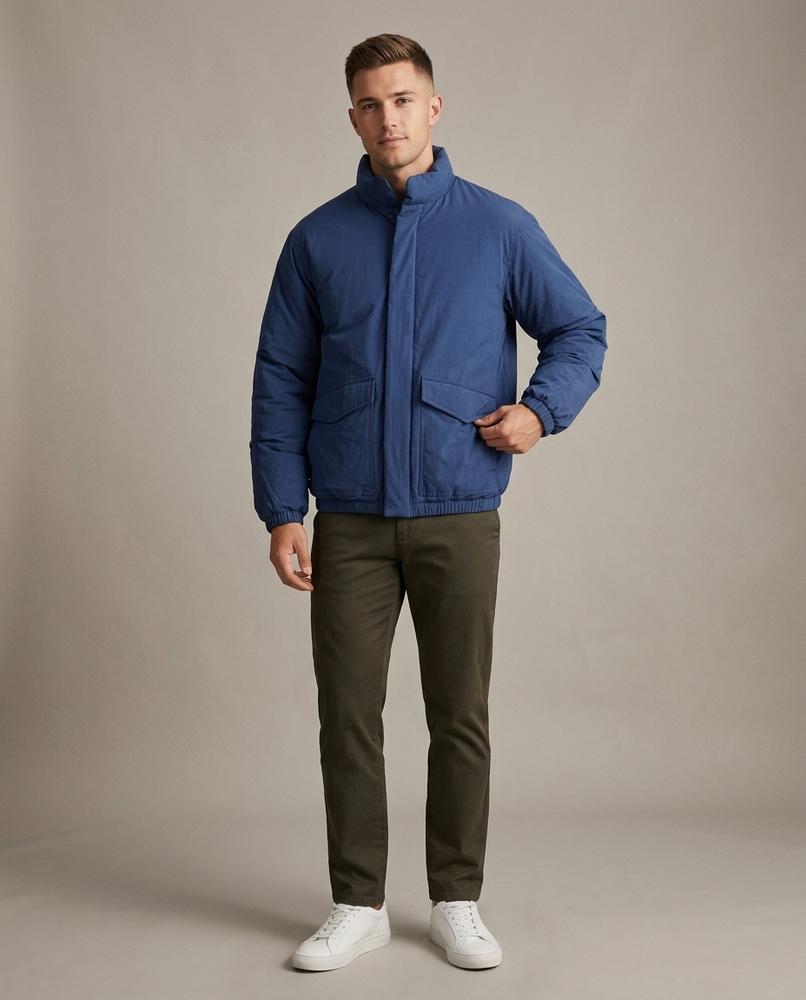 Lands Fashion - Lelev | Padded Stand-Collar Jacket Men