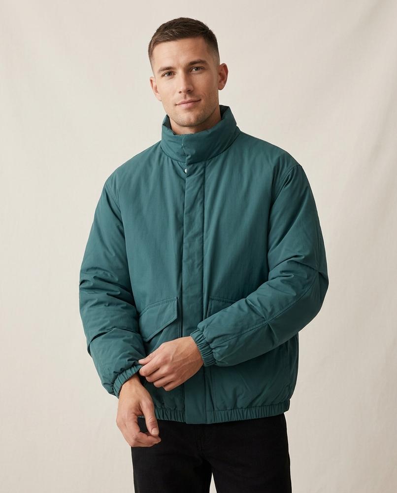Lands Fashion - Lelev | Padded Stand-Collar Jacket Men