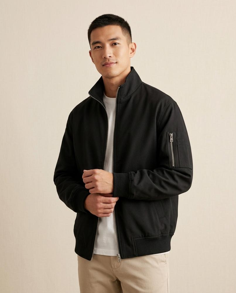 Lands Fashion - Veron | Zip-Up Stand-Collar Jacket Men