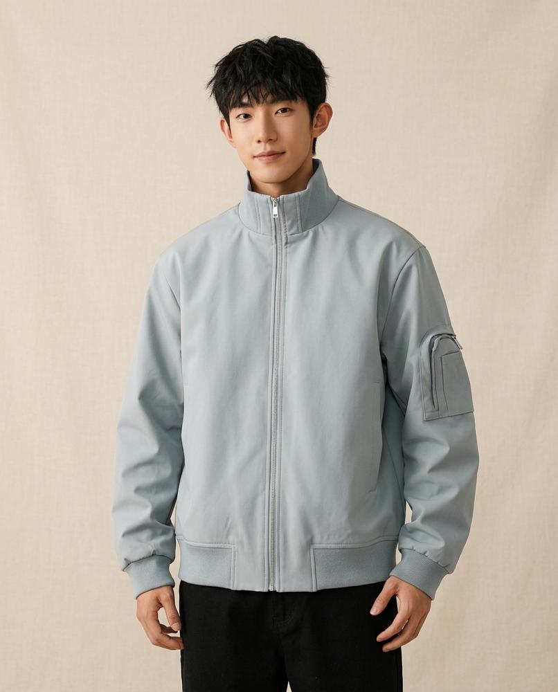 Lands Fashion - Veron | Zip-Up Stand-Collar Jacket Men