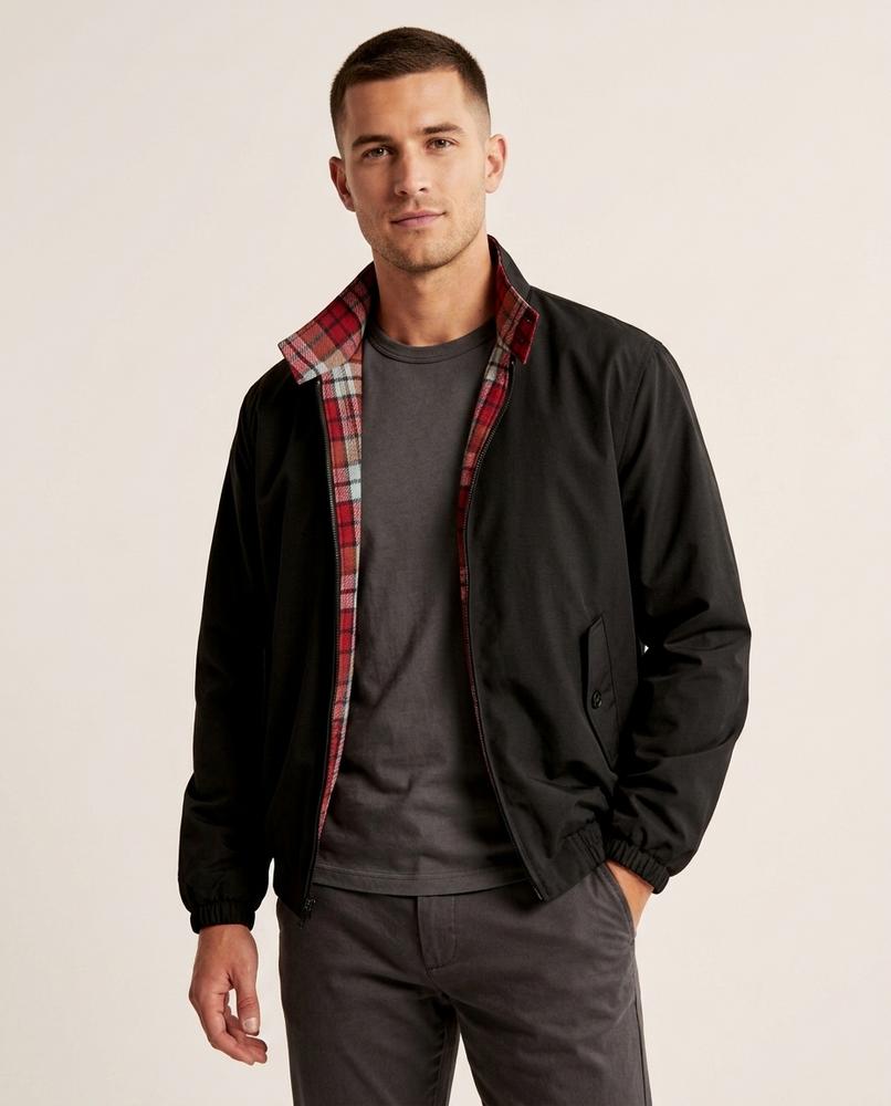 Lands Fashion - Miran | Zip-Up Plaid-Lined Jacket Men