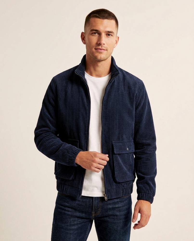 Lands Fashion - Zalen | Corduroy Zip-Up Jacket Men