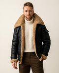 Lands Fashion - Roren | Shearling-Lined Slim-Fit Jacket Men