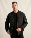 Lands Fashion - Loral | Quilted Zip-Up Jacket Men