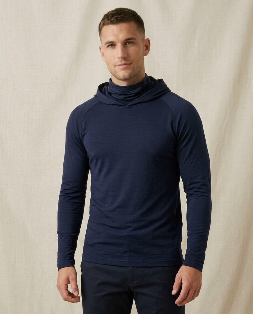Lands Fashion - Rezur | Slim-Fit Long-Sleeved Hoodie Men
