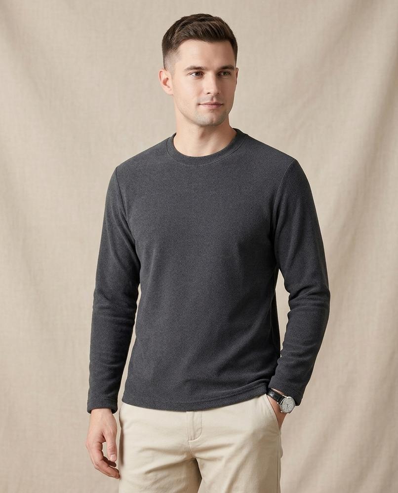 Lands Fashion - Sisud | Fleece Long-Sleeved Sweater Men