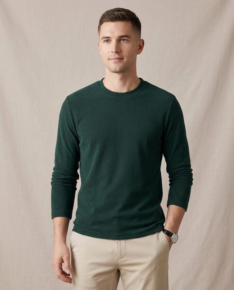 Lands Fashion - Sisud | Fleece Long-Sleeved Sweater Men