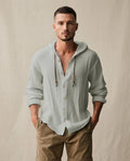 Lands Fashion - Augon | Hooded Textured Shirt Men