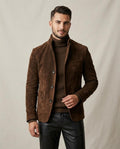 Lands Fashion - Raron | Suede Button-Up Jacket Men