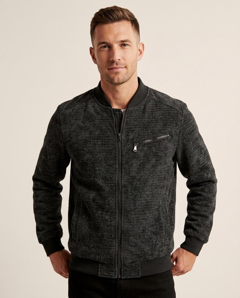 Lands Fashion - Tirel | Marled Zip-Up Jacket Men