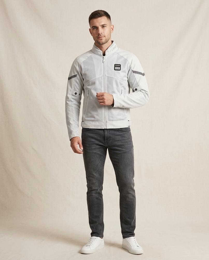 Lands Fashion - Viram | Ventilated Zip-Up Jacket Men