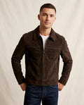 Lands Fashion - Sanav | Suede Zip-Up Jacket Men