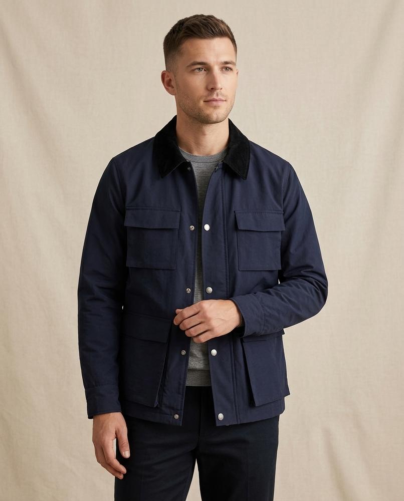 Lands Fashion - Damon | Button-Up Four-Pocket Jacket Men