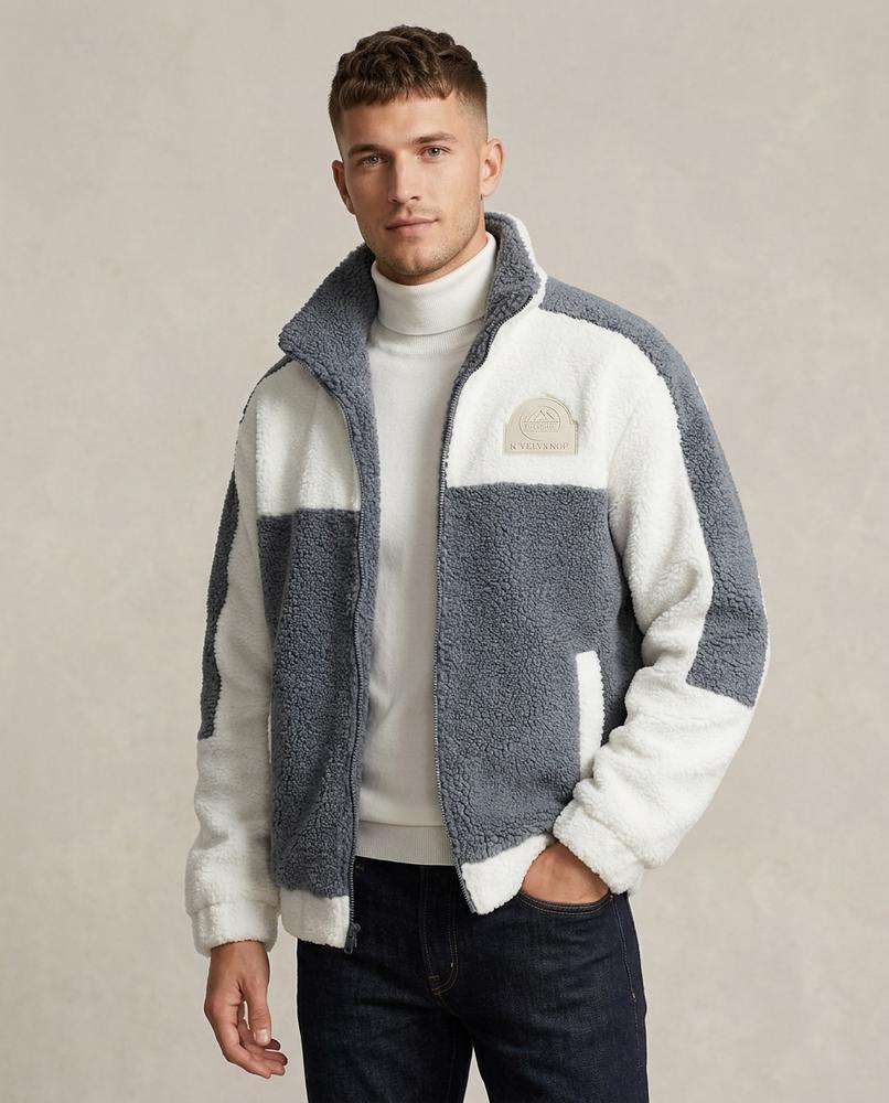 Lands Fashion - Colev | Color-Block Zip-Up Jacket Men