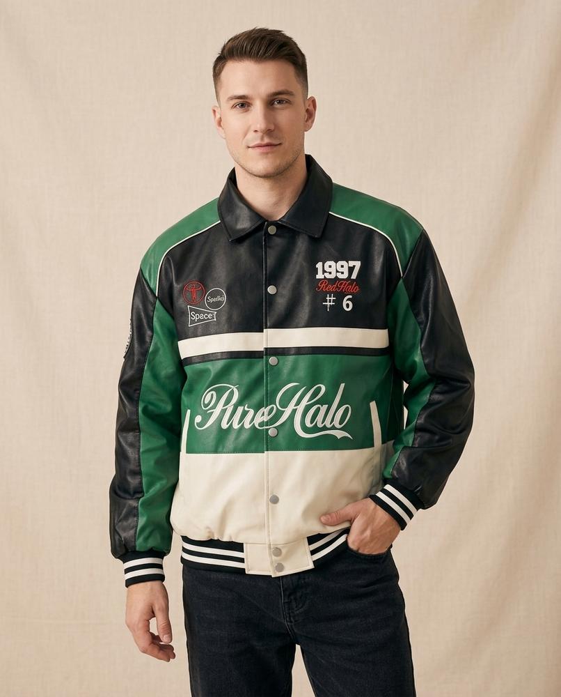 Lands Fashion - Mamel | Color-Block Loose-Fit Jacket Men