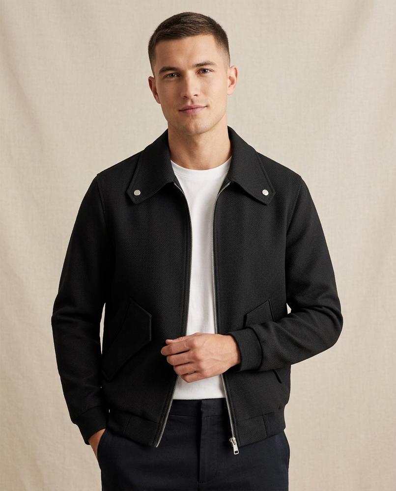 Lands Fashion - Ranal | Structured Zip-Up Jacket Men