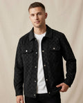 Lands Fashion - Milor | Checkerboard Snap-Button Jacket Men