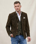 Lands Fashion - Maver | Sueded Stand-Collar Jacket Men