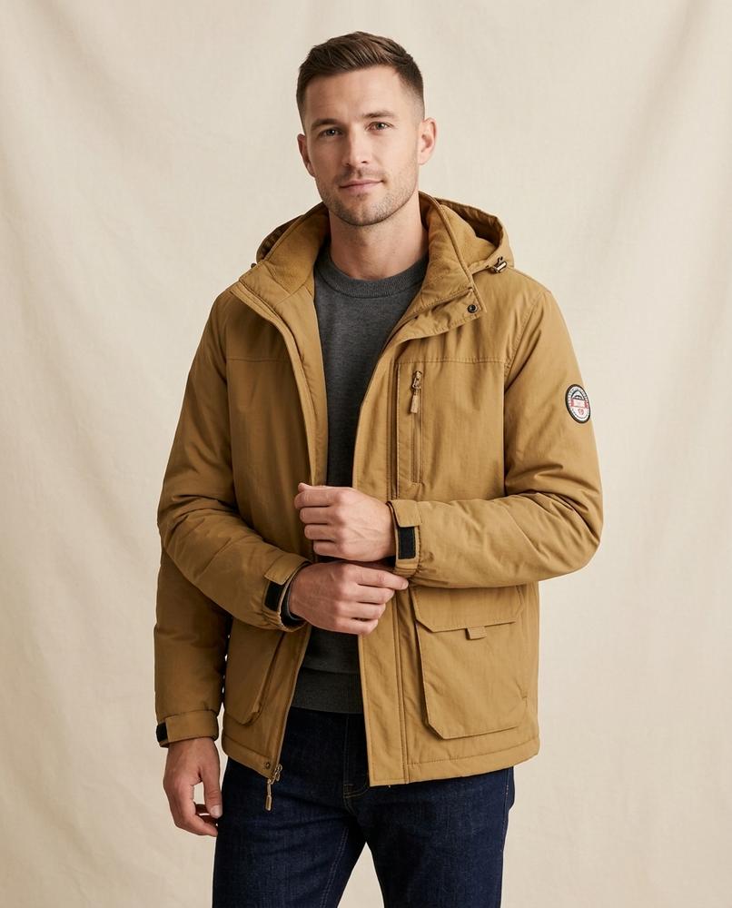 Lands Fashion - Velin | Lined Hooded Jacket Men