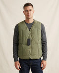 Lands Fashion - Kemer | Quilted Button-Front Vest Men