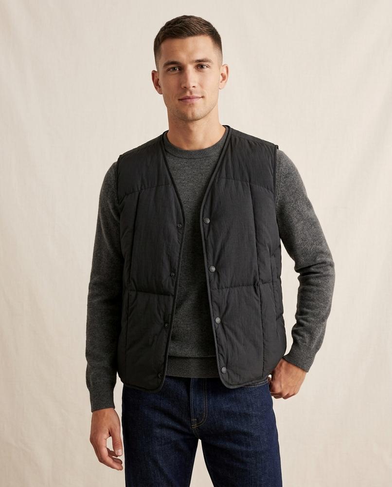 Lands Fashion - Kemer | Quilted Button-Front Vest Men