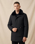 Lands Fashion - Mamer | Fur-Collar Padded Jacket Men
