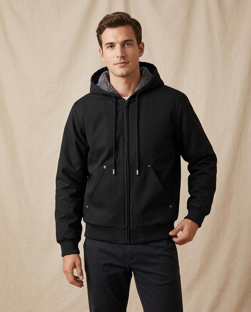 Lands Fashion - Timir | Lined Hooded Jacket Men