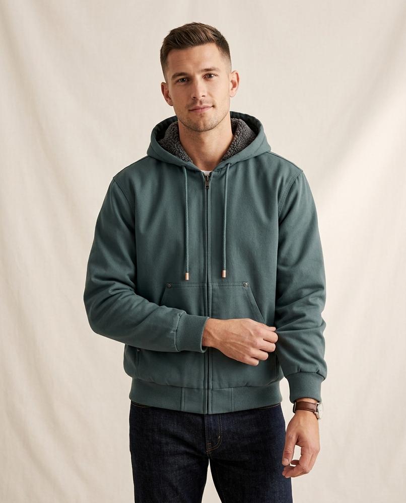 Lands Fashion - Timir | Lined Hooded Jacket Men