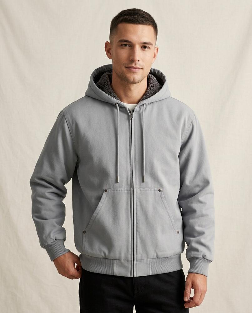 Lands Fashion - Timir | Lined Hooded Jacket Men