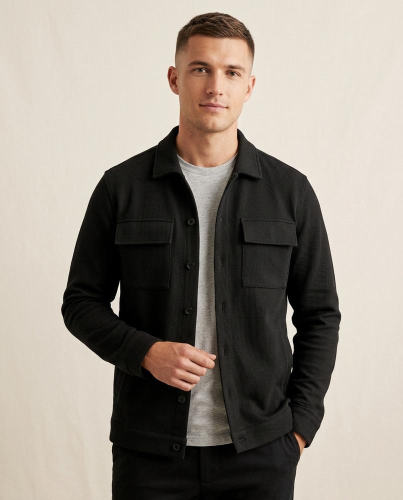 Lands Fashion - Nosen | Structured Button-Front Jacket Men