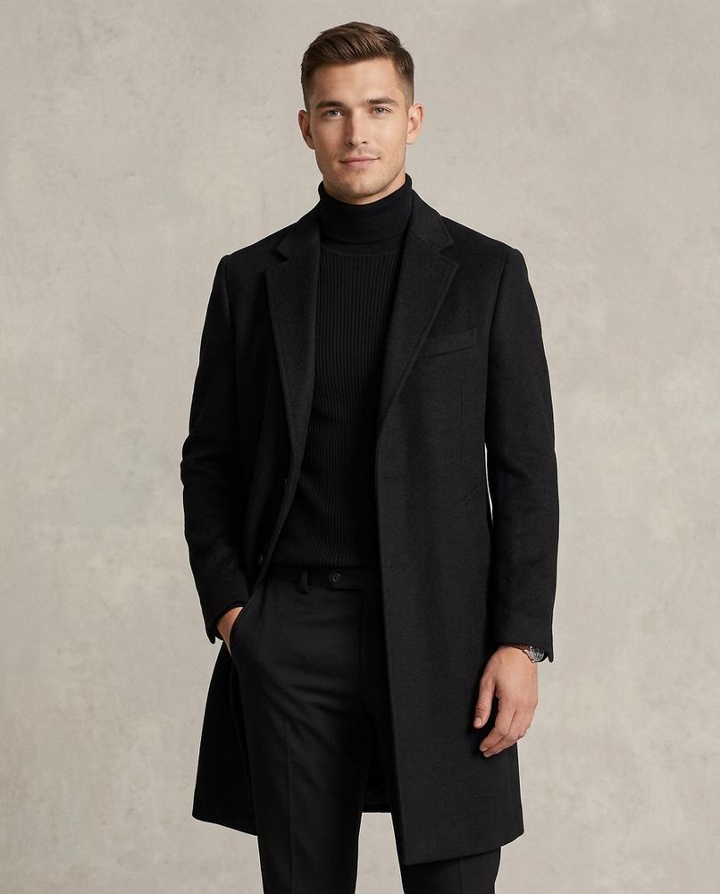 Lands Fashion - Vadan | Single-Breasted Felted Coat Men