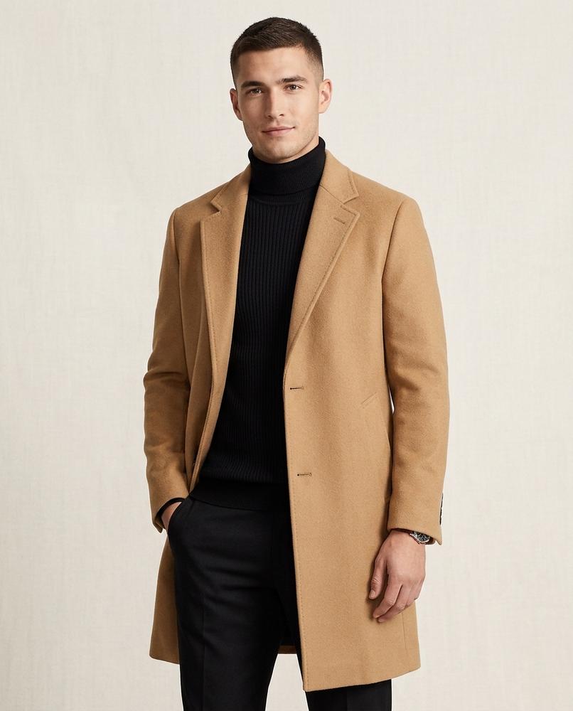 Lands Fashion - Vadan | Single-Breasted Felted Coat Men