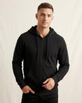 Lands Fashion - Varel | Waffle-Knit Zip-Up Hoodie Men