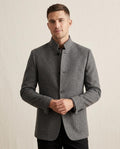 Lands Fashion - Dalor | Stand-Collar Wool Jacket Men