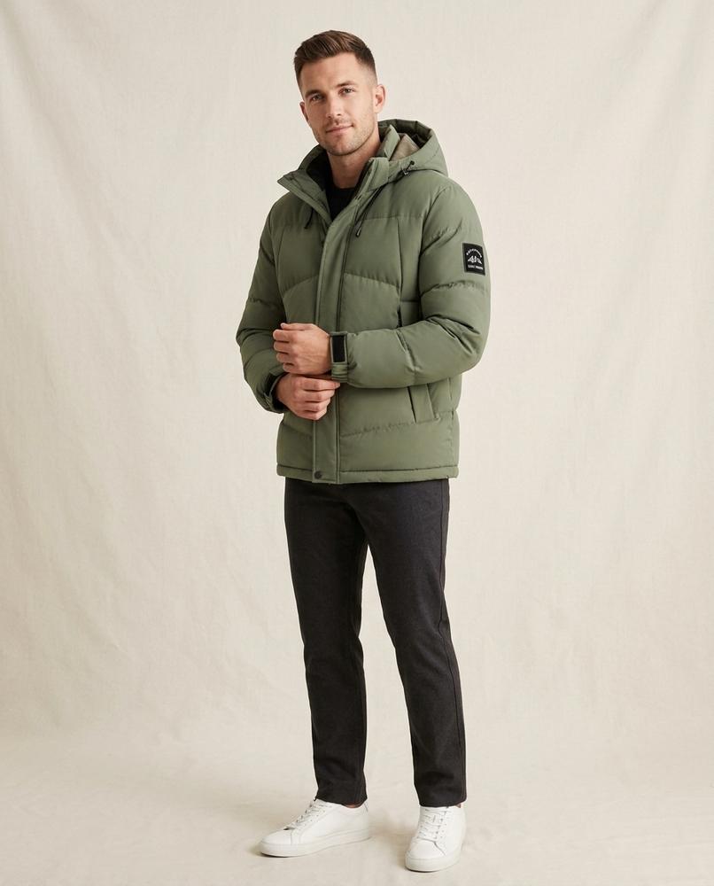 Lands Fashion - Tiver | Padded Hooded Jacket Men