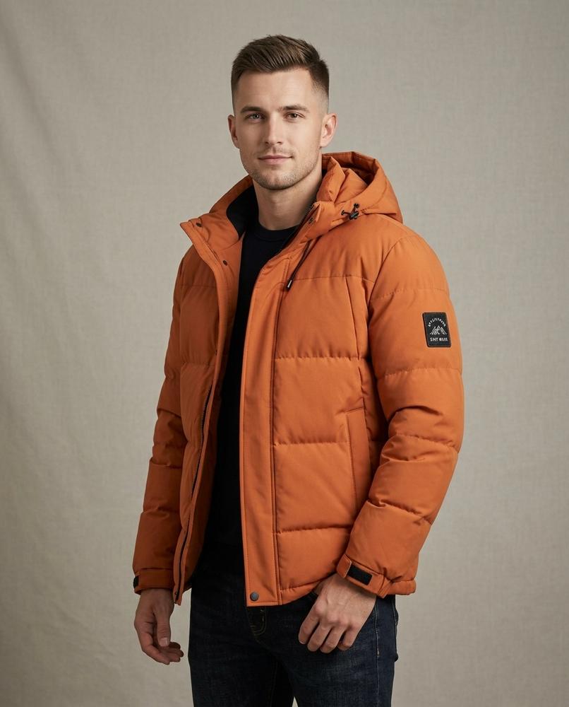 Lands Fashion - Tiver | Padded Hooded Jacket Men